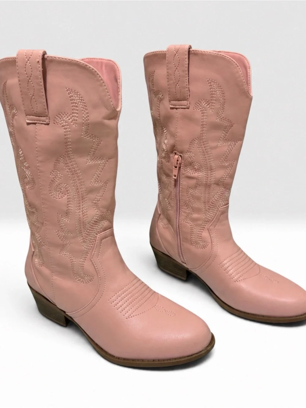 Girl's Pink Western Cowboy Boots size 4 Girl's